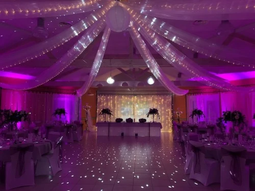 Tenture pour plafond Organza